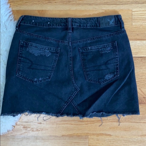 AE black denim skirt - Picture 3 of 4